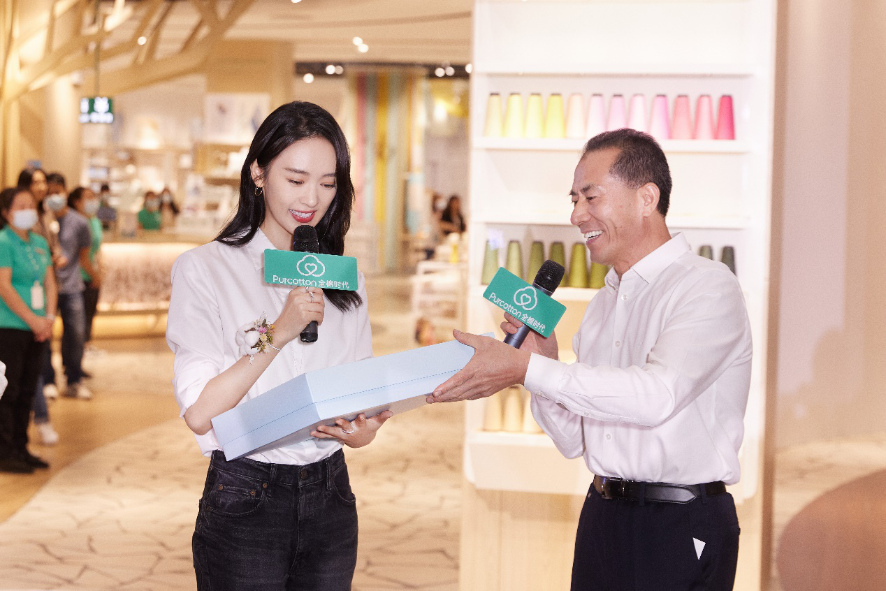 全棉時代代言人與李建全