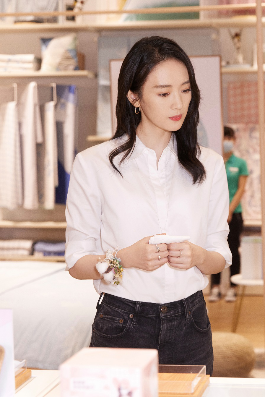 童瑤分享全棉時代