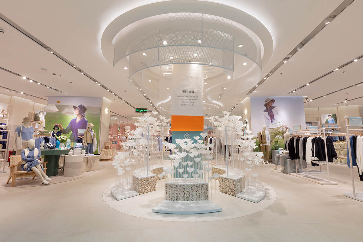 全棉時(shí)代第七代門店形象-零售空間