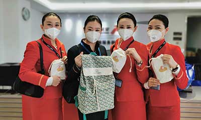 空中慶元旦  全棉時(shí)代攜手深圳航空新年送福利