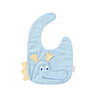 21秋嬰兒紗布口水兜