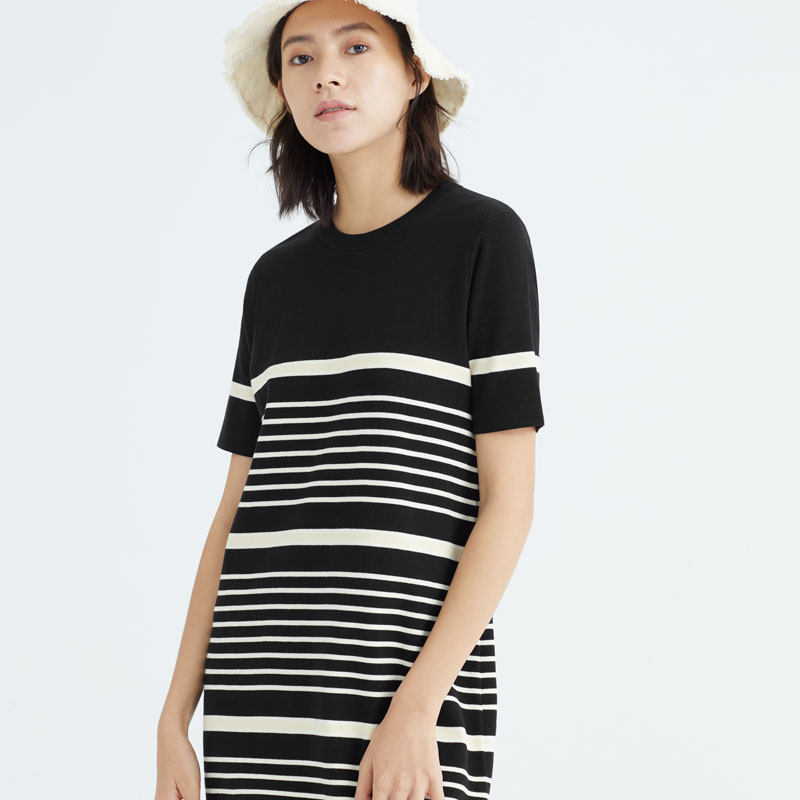 女士針織衫連衣裙（多色）
